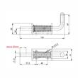 Inchizator oblon cu arc ZB-08 