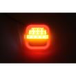 Lampa spate 107x107, 3 functii, LED, stanga TruckLed L2415