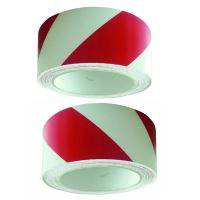 Banda reflectorizanta alb cu rosu 2 role 11.5mx5cm, stanga si dreapta, set, 7121/R/DX+7121/R/SX Reflex