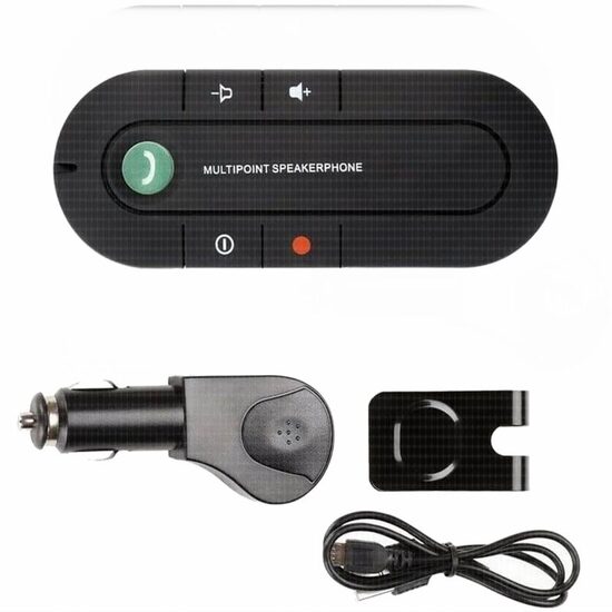 Kit receptor bluetooth receiver, handsfree auto si audio cu mufa jack BT450