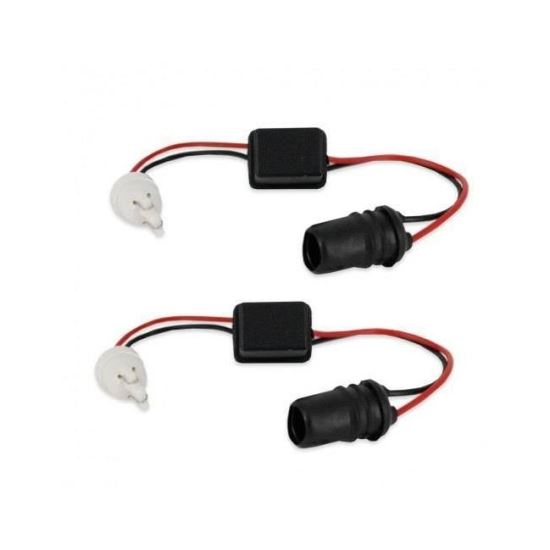 Anulator eroare LED-uri cu mufa T10, rezistenta 12V 5W, CBX002 Carguard