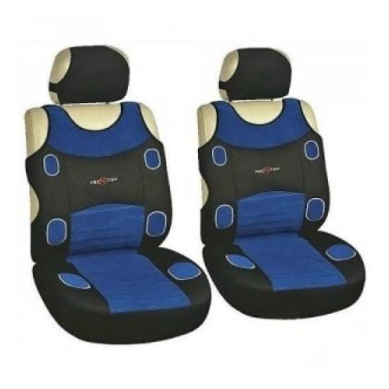 Set huse auto 2 scaune maieu albastre Prestige 47254 Carco