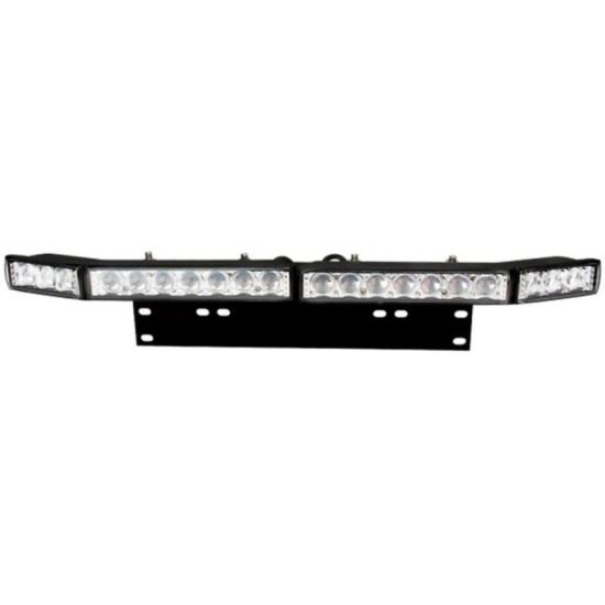 Proiector LED BAR, 590x38, cu suport metalic, combo, 60W, 12-24V, HG-116