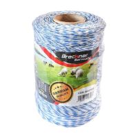 Rola fir alb cu albastru, fi3, 3x0.2mm, 500m, BK87655