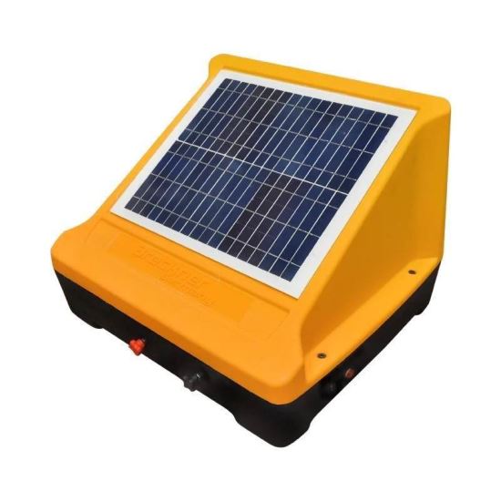Aparator generator impuls 12V, 5J, cu panou 12V/12Ah BK87627