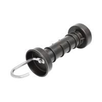 Maner poarta negru cu arc mare si carlig gard electric BK87670