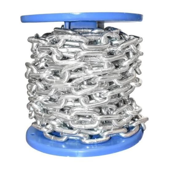 Lant electrogalvanizat 7.9x32.3x30mm DIN5685A 10m/rola tambur CX83