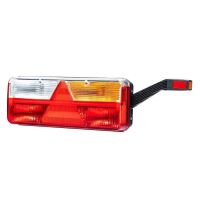 Lampa stop 400x153, 6 functii cu bec, dreapta, cu gabarit cu led, Kingpoint FT-500-235 bec Fristom