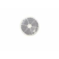 Catadioptru rotund cu gaura, alb, fi60 DOB-033B Fristom