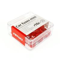 Sigurante plate mini, 10A, 16mm, cutie 50 bucati, 02219 Amio