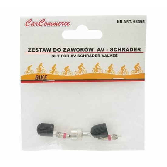 Set capacele, ventile pentru valva AV Schrader, 68395 CarCo