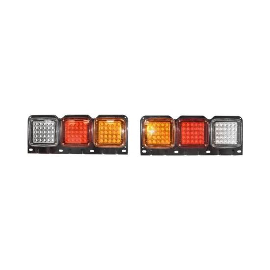 Set lampi stop 550x200, LED, rama metalica, stanga/dreapta BK69100