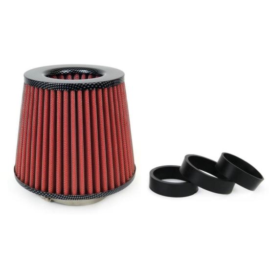 Filtru aer sport Carbon, 3 adaptori montare, 01713 Amio