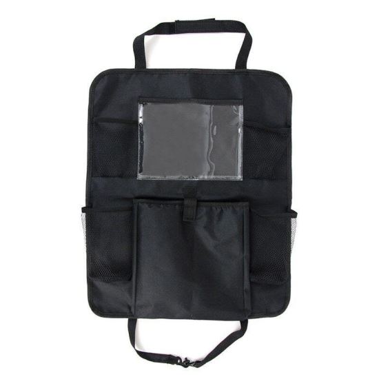 Organizator spate scaun cu buzunare si compartiment tableta 01121 Amio
