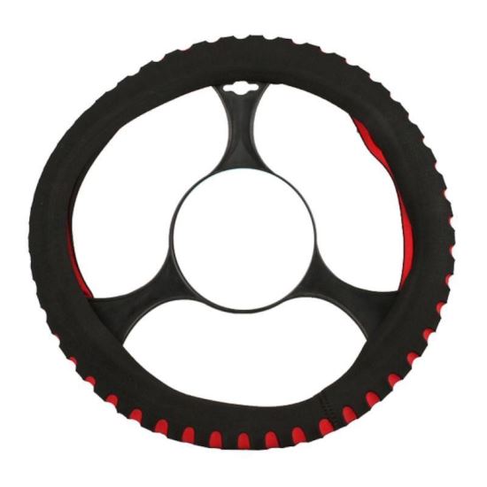 Husa volan 37 - 39cm Soft rosu 596.30 Alca   