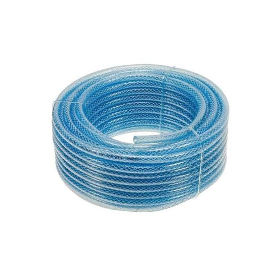 Furtun PVC fi7, combustibil /ulei, cu insertie, rola 25m, G07959 Godmar