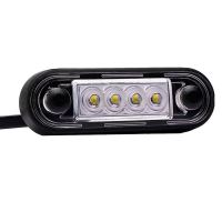 Lampa gabarit, 84x27, LED, slim, rosie, cu 2 garnituri bullbar, , FT-073C Fristom