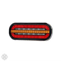 Lampa spate 185x75, 3 functii, LED, semnalizare dinamica, cu mufa tip TATA, FT-320-LED DI Bajonet Fristom