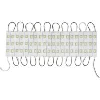 Modul LED 3 SMD-uri injectate, 12V, lumina galbena, 3 x 5730, 20 buc/folie
