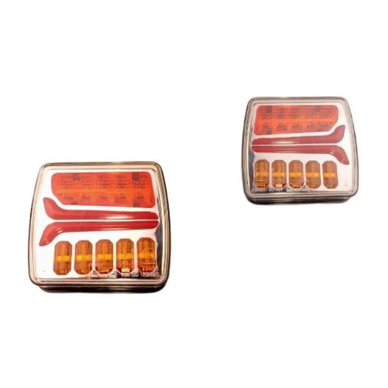 Lampa stop 110x102, 4 functii, iluminare numar, semnalizare dinamica, LED, set, Y L1868SET H.L