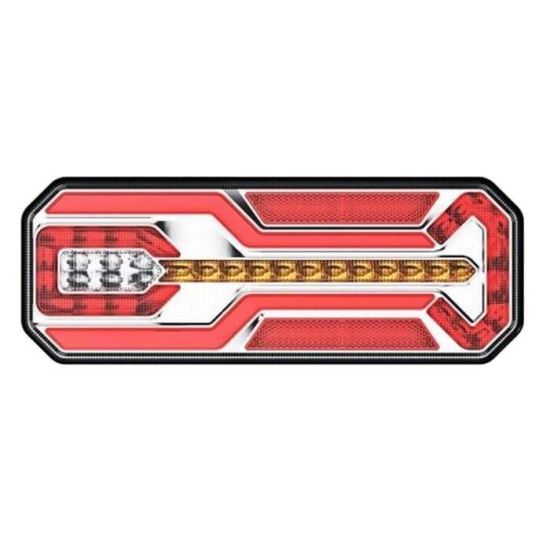 Lampa stop 350x131, 6 functii, ceata, mers inapoi si semnalizare dinamica, stanga, L1949 TruckLed
