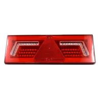 Lampa stop 375x130, 6 functii, LED, cu triunghi, stanga, Neon Glow, L1859 TruckLed