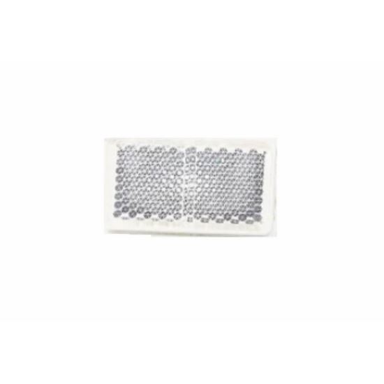 Catadioptru autoadeziv, alb, 46x26, FT-46x26 B Fristom