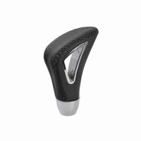 Maner schimbator viteze, piele si cromat, negru, 7793 Automax
