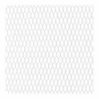 Ornament grila, spoiler, din aluminiu, forma hexagonala, 0.6x1.6, 100x25cm, alb, Alu Grill Net 8400 Automax