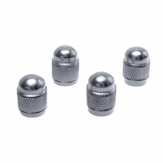 Ornament capacele valva rotunde, argintii, set 4 bucati 9583 Automax