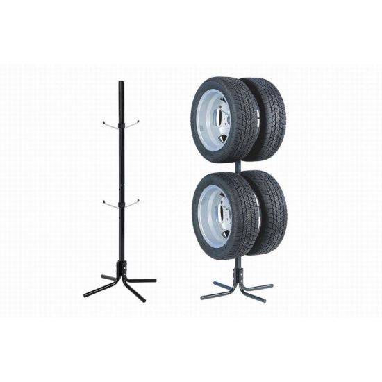 Stand depozitare 4 roti, jante sau anvelope auto, 10-17", 02231 Amio