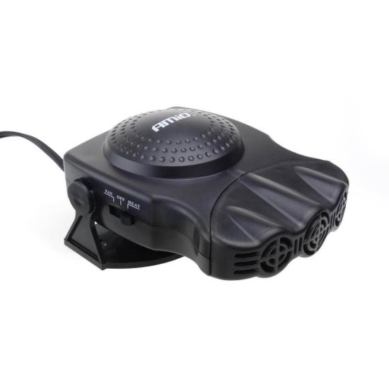 Ventilator 12V, 3 in 1 cu aeroterma si functie dezghetare parbriz, 150W 02385 Amio
