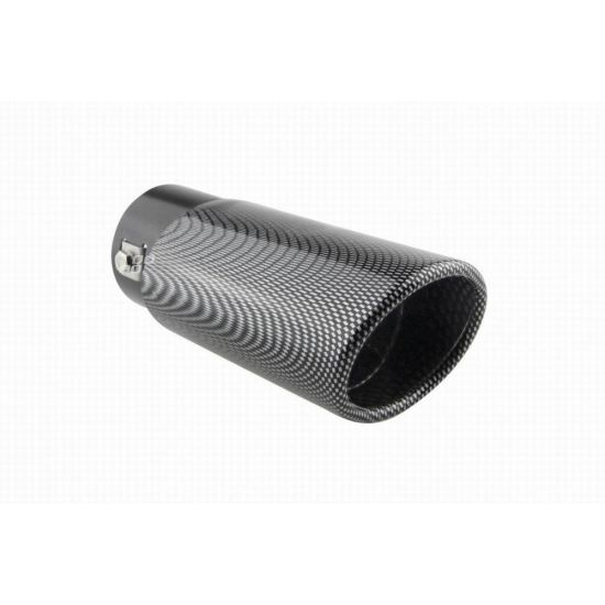 Ornament toba interior 37(54), exterior 65, L165 oval, carbon 02350 Amio