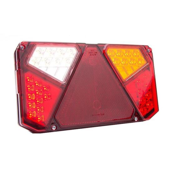 Lampa stop 242x134, LED, 6 functii, ceata si mers inapoi, dreapta, W125 DP 916 Was