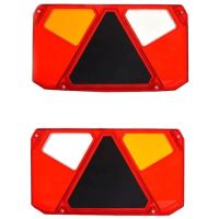 Dispersor lampa 242x134, pentru lampa 915/916, W125 931 stanga / 932 dreapta Was