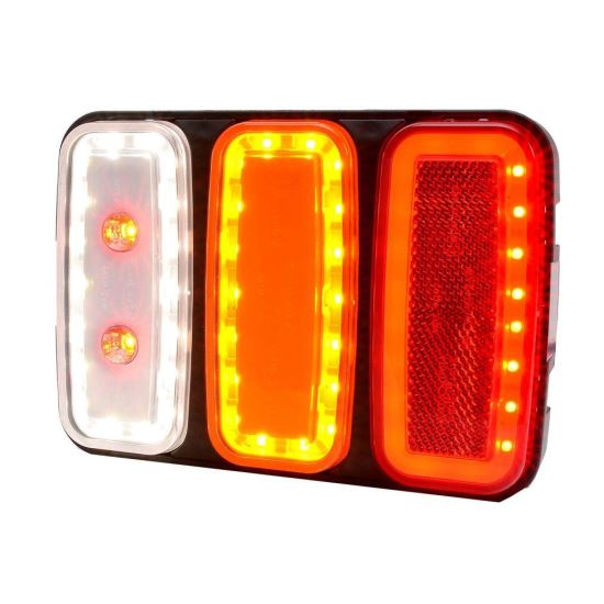 Lampa stop 165x117, 6 functii, mers inapoi, ceata, W227 1487/I Was Lampdemia