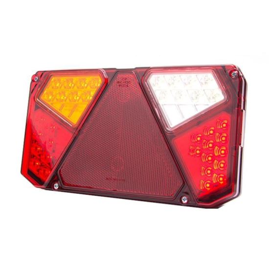 Lampa stop 242x134, LED, 6 functii, ceata si mers inapoi, stanga, W125 915 Was