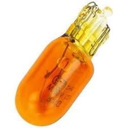 Bec soclu sticla 24V/5W, W5W -T10, galben,  01001 Amio