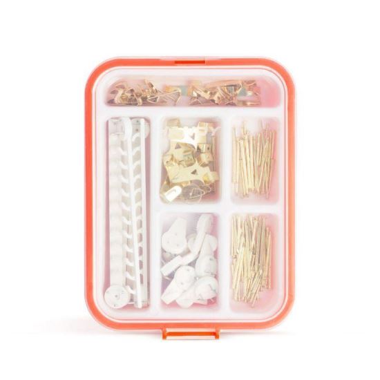 Set de elemente pentru suspendarea tablourilor, 160 bucati, 04284 Handy