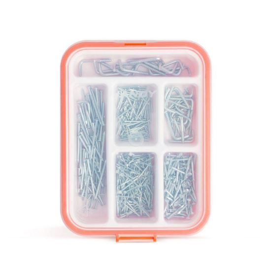 Set cuie si carlige pentru suspendare, 475 bucati, 04290 Handy