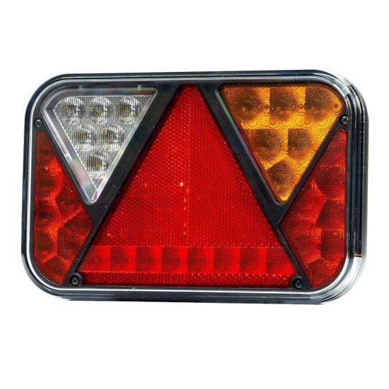 Lampa stop 200x130, LED, 6 functii, cu mufa si Canbus, FT-270 P TB LED O COF Bajonet 5 pini Fristom