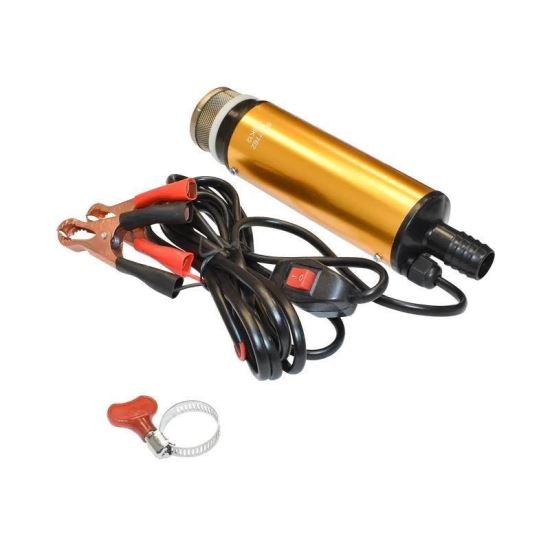 Pompa electrica submersibila, 12V, fi51mm, 20l/min, scos combustibil, ulei, cu clesti BK87773