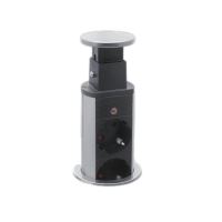 Distribuitor 3 prize camuflat in mobilier USB, metalizat satinat 20430BU