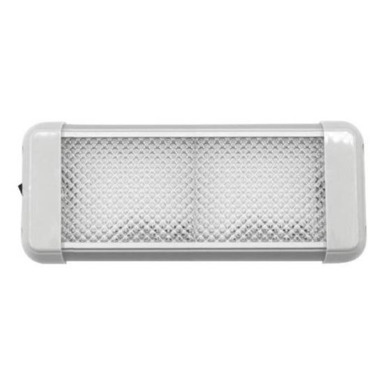 Lampa interior plafon 262x100mm, 48 LED-uri, 12/24V, cu intrerupator CA7078 247 Lighting