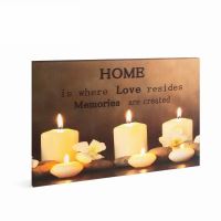 Tablou  cu 6 LED-uri, 30x40cm, Family Pound 58017E