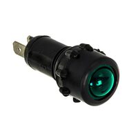 Indicator bord martor fi 16mm, cu LED, verde L1064-1 TruckLed