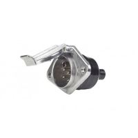 Priza 7pini 24V metal, tip S, nul plin, E1232-A TruckLed