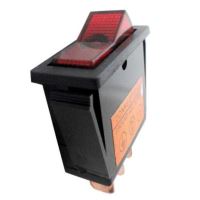Buton basculant ON/OFF, rosu, 12V, 20A, 12x30, 3 pini, EP756 247 Lighting