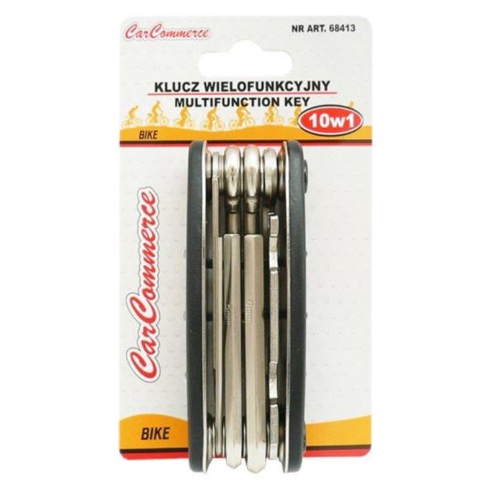 Briceag mutifunctional, 10 in 1, cu chei bicicleta, 68413 CarCo