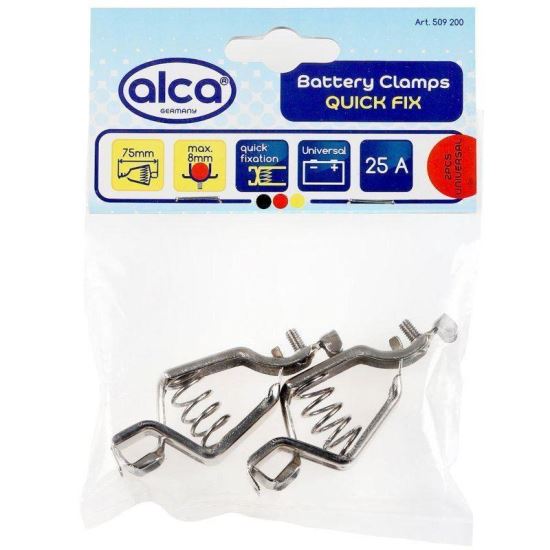 Borne acumulator prindere cu arc, QuickFix, 509.20 Alca